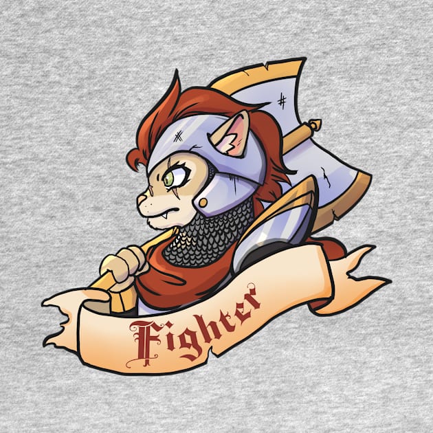 Kitty Classes - Fighter by LucinaDanger